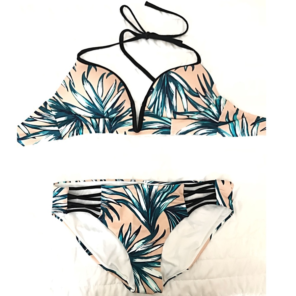 PINK TROPICAL SUIT